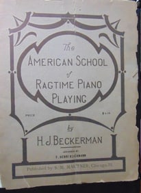 American School of Ragtime Piano Playing
