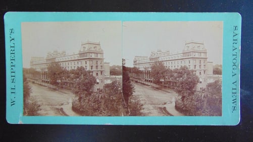 Congress Hall Stereoview - Elizabeth E. Hutter