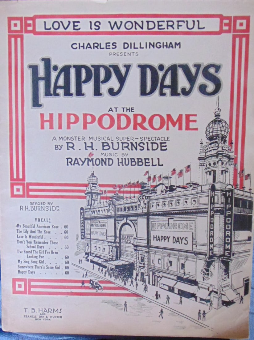 Love Is Wonderful From Happy Days - 1919 (1 of 3)