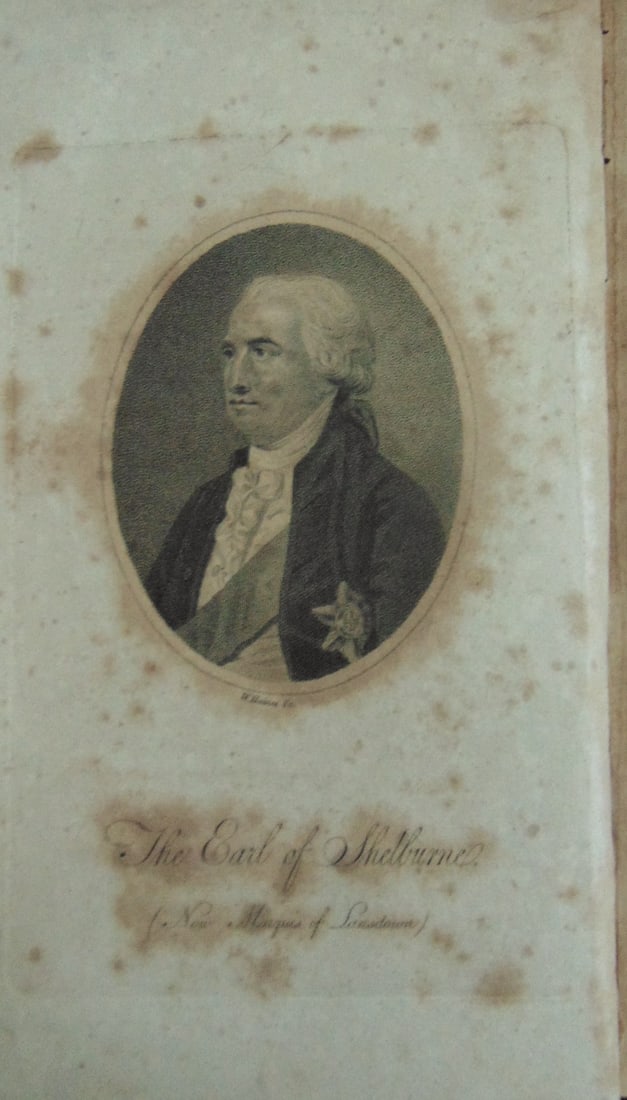 The Earl of Shellburne (Now Marquis of Landsdown) (1 of 2)