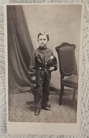 Young Boy in Uniform Civil War Period - Partridge