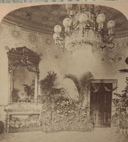 Blue Room In The Presidents Mansion