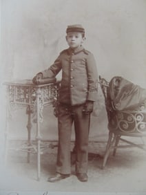 Young Boy In Uniform - Peter Babb Photographer