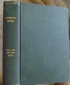 World Work - January - June 1929 Volume 58