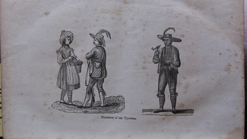 Early Wood Engraving - Costumes of the Tyrolese