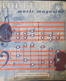 Etude Patriotic Issue Verna Shaffer Illustrator