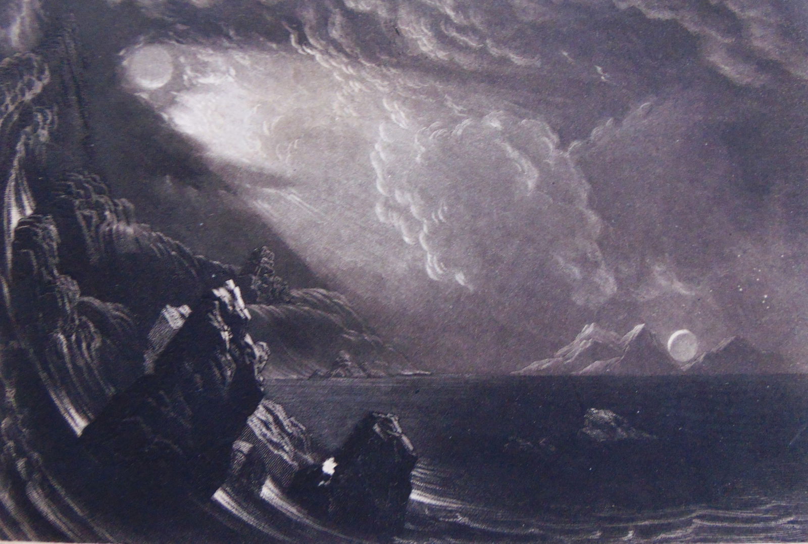 Let There Be Light - John Sartin Mezzotint (1 of 3)