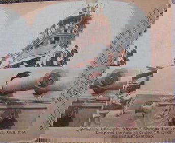 US Battleship Oregon - Spanish American War