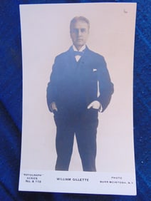 William Gillette (Sherlock Holmes) - Burr McIntosh