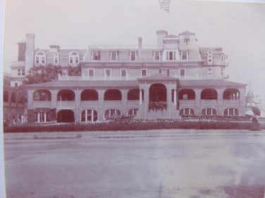 Unknown Beech Hotel - Asbury Park New Jersey 1910