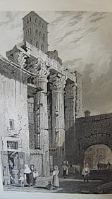Engraving of the Temple of Mars