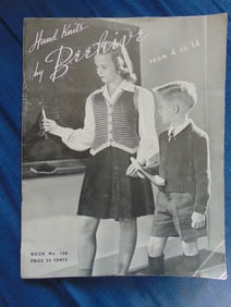Hand Knits by Beehive From 4 to 14 (1945)