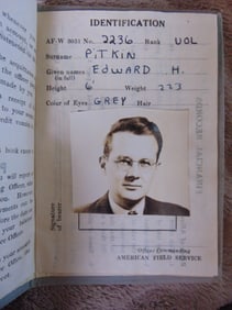 American Field Service Pass Book