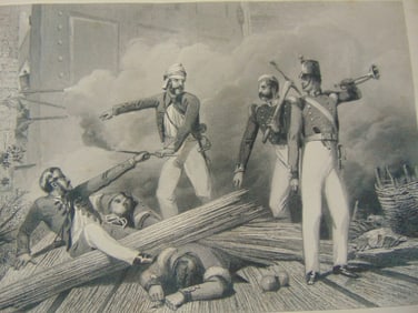 Blowing Up Of Casmere Gate At Delhi