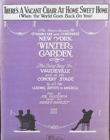 There's A Vacant Chair - New York Winter Garden