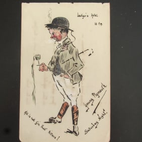 Loekyer's Hotel - Original Comic Illustration