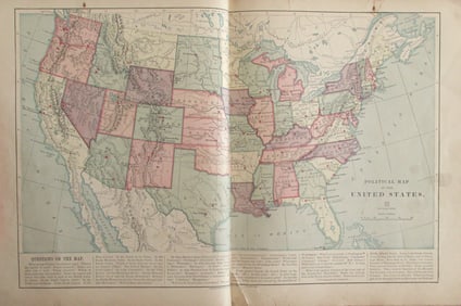 Political Map of The United States