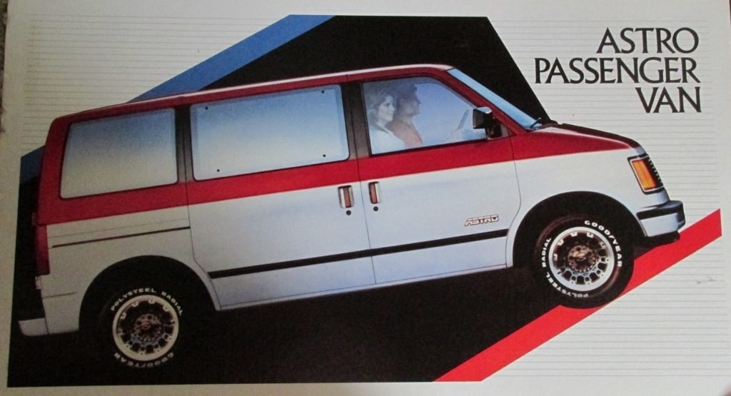 1983 Astro Passenger Van Advertising Sign (1 of 1)