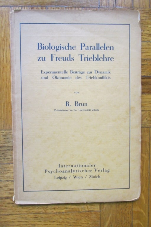 Biologic Parallel to Sigmund Freuds Trieblehre (1 of 2)