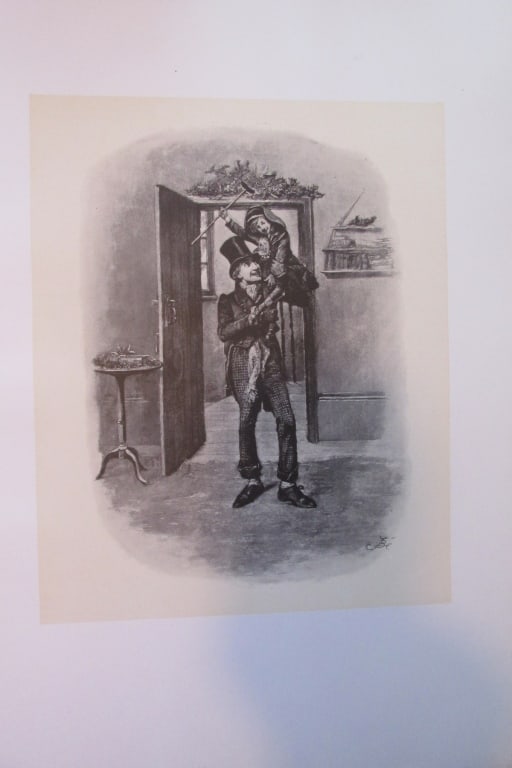 Bob Cratcht & Tiny Tim From Charles Dickens (1 of 1)