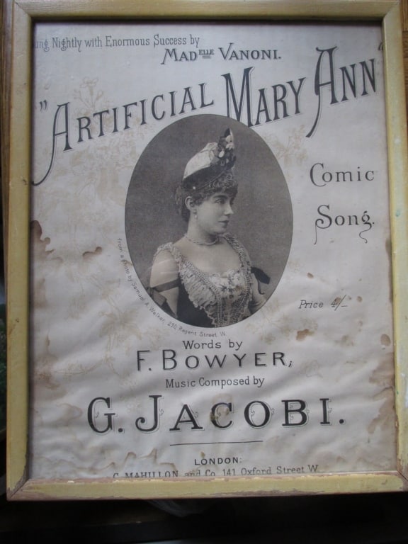 Artificial May Ann - Sheet Music (1 of 1)