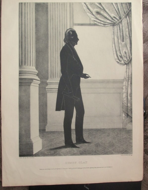 Henry Clay Silhouette - Brown & Kellogg (1 of 4)