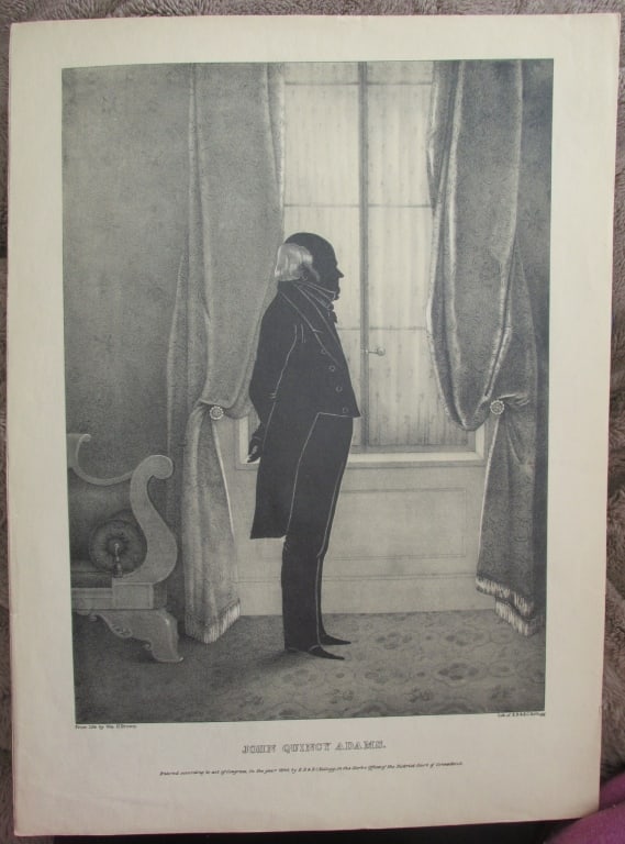 President John Adams Silhouette - Brown & Kellogg (1 of 4)