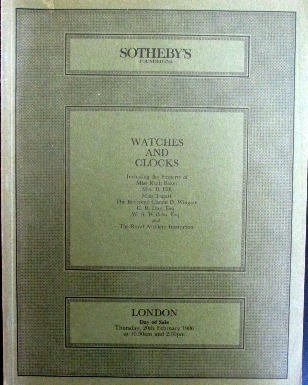 Lot of 3 References on Clocks & Watches (1 of 7)