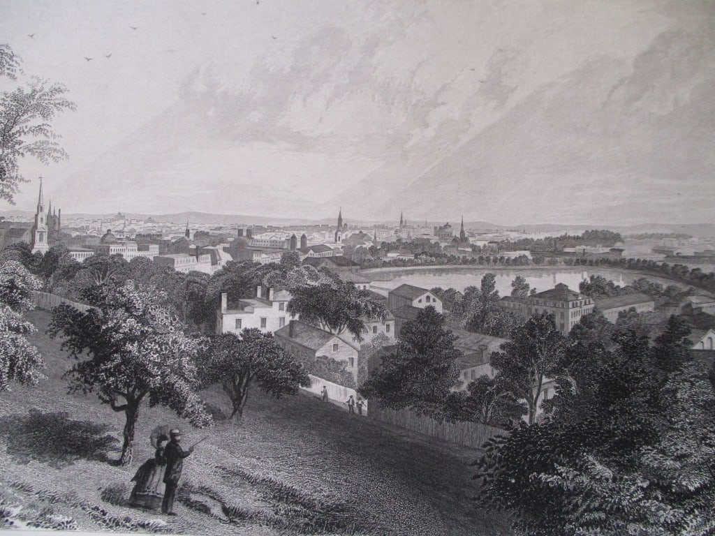 City of Providence From Prospect Hill Rhode Island (1 of 3)