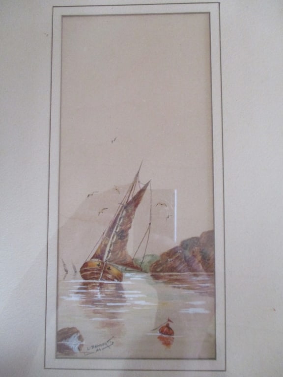 Racing Sailing Boat 1 - L. Balmont (1 of 2)