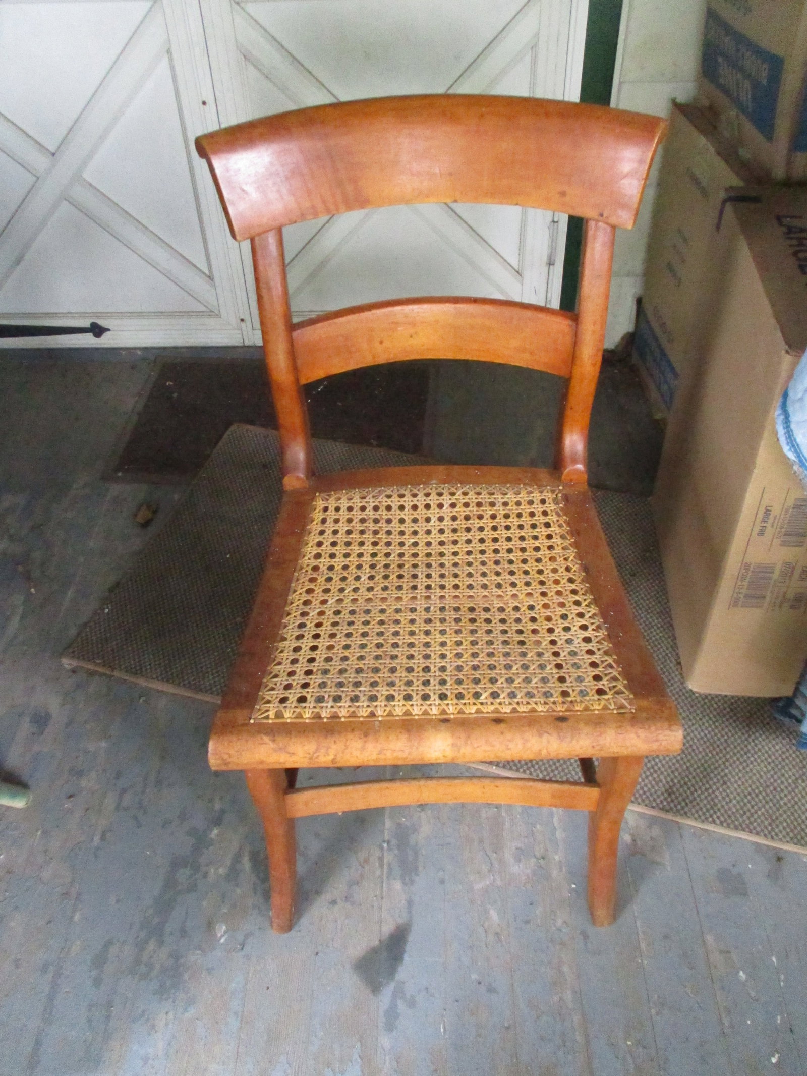 19th Century Maple Side Chair (1 of 4)