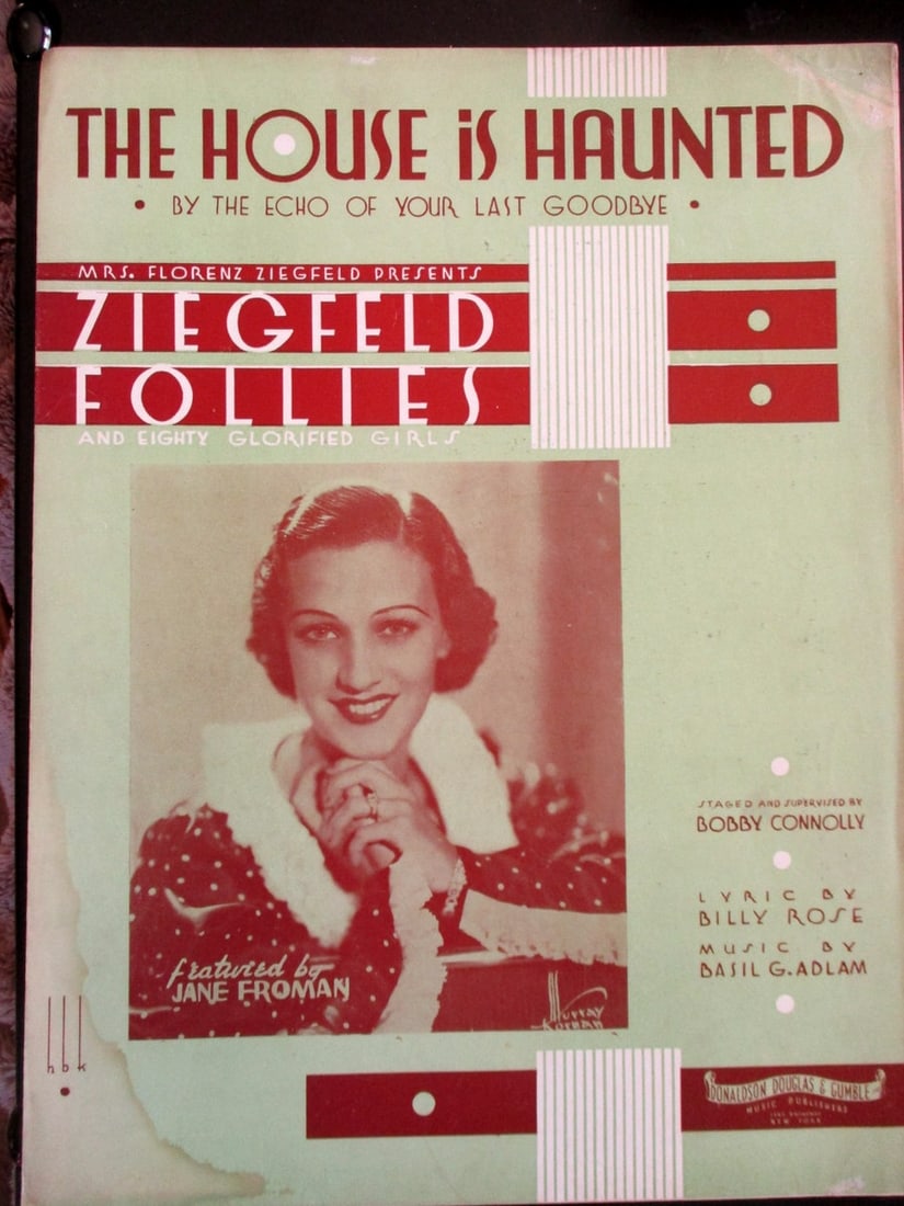 The House is Haunted - Ziegfeld Follies 1934 (1 of 5)