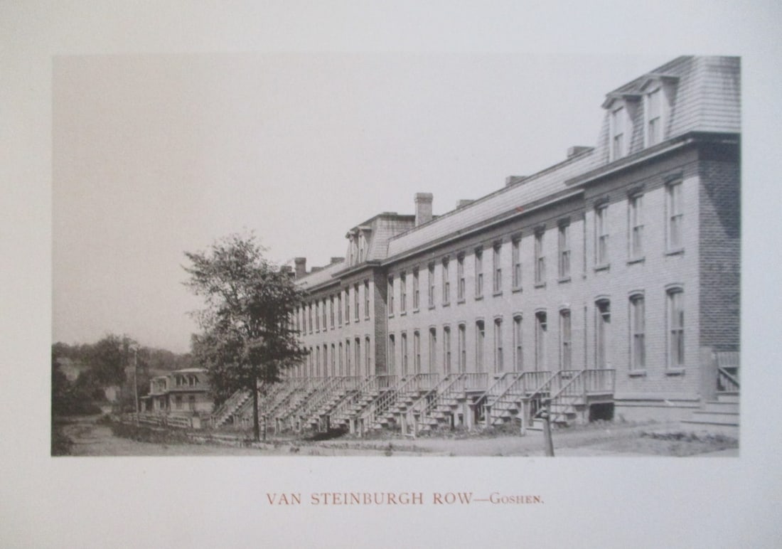 Van Steinburgh Row - Goshen NY 1893 (1 of 1)
