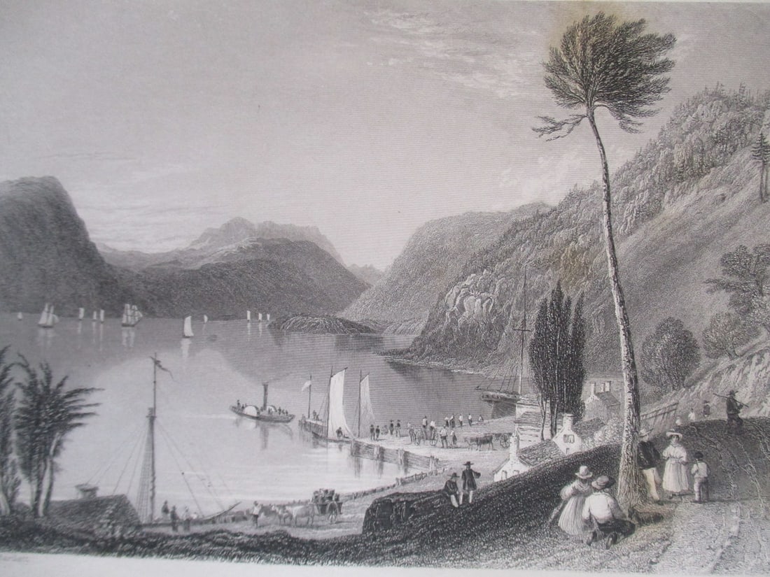 Peekskill Landing - Hudson River: Peekskill Landing Hudson River Artist: William Henry Bartlett (1809-1854) Print Type: Engravings Date: Circa 1840 Origin: United States Dimensions: 11 x 8" Subject: American Scenery 19th Century 