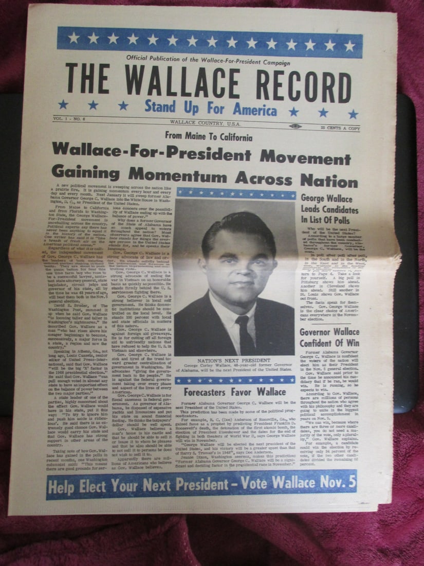 The Wallace Record - George Wallace - 2