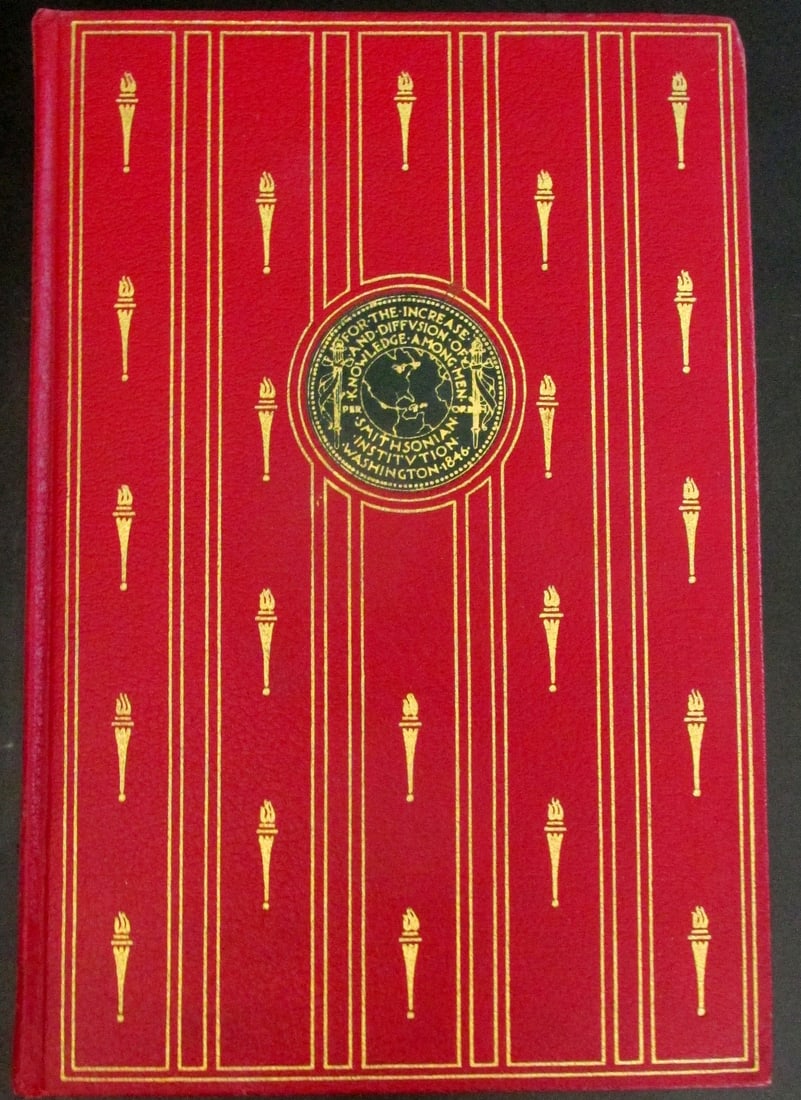 Minerals From Earth and Sky - Red Leather Bound (1 of 3)