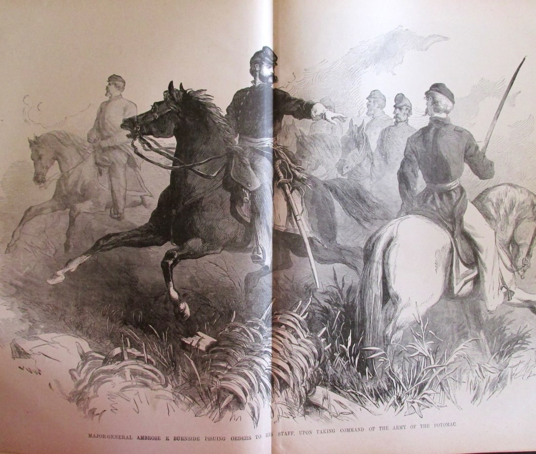 General Burnside Issuing Orders plus Another (1 of 7)