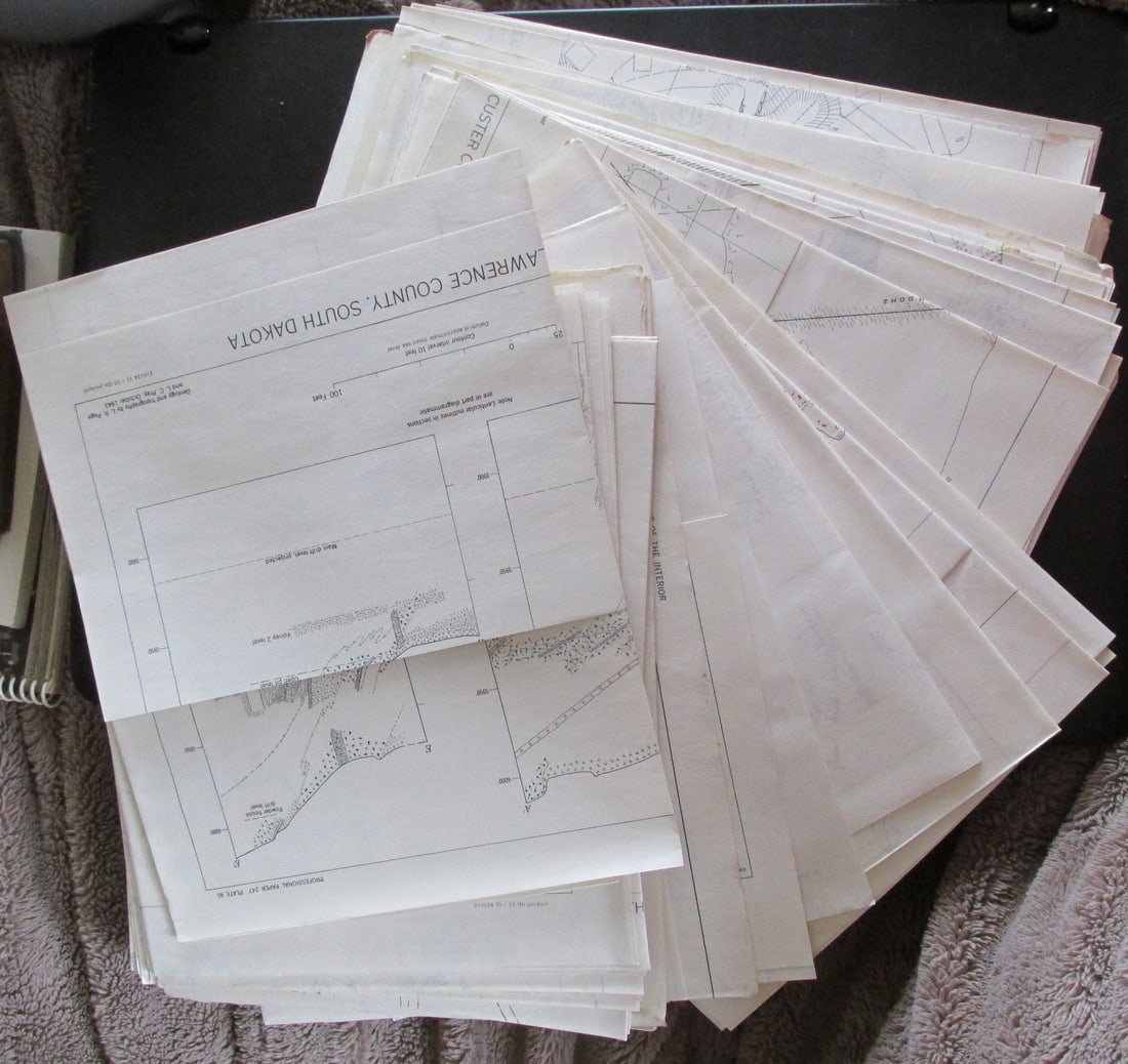 39 Geological Maps Regarding Mining South Dakota (1 of 5)