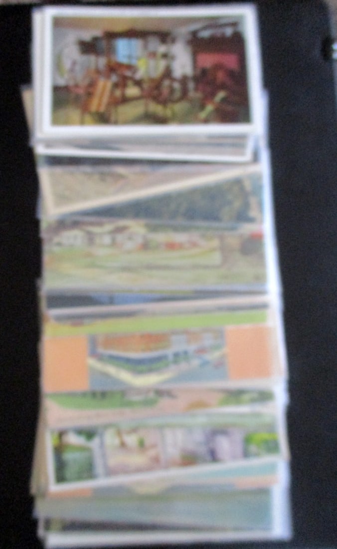 Group of 50 Vintage Virginia Postcards: Group of 50 Vintage Virginia Post Cards Most in sleeves. Type/Theme: State of Virginia