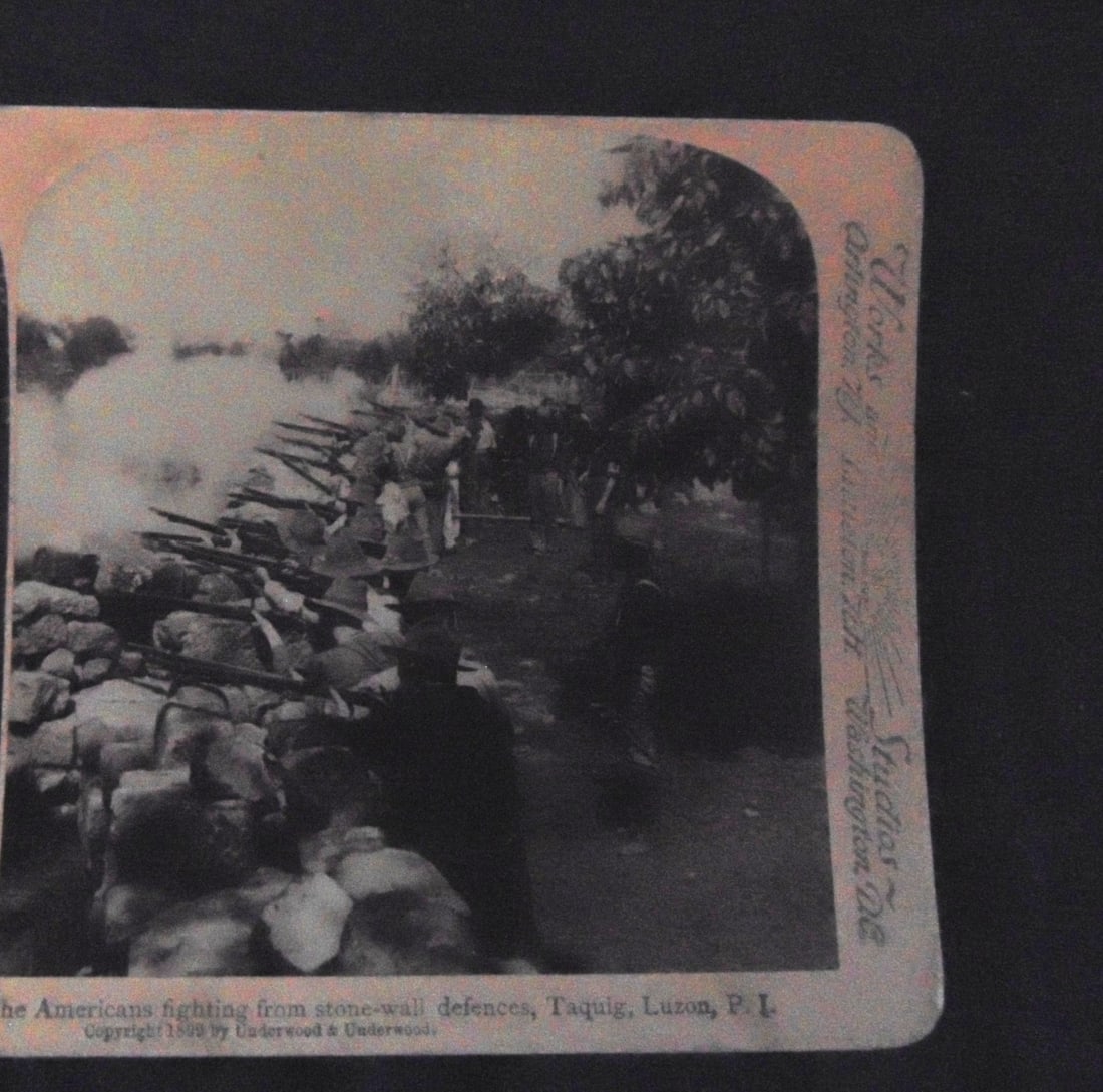 20th Kansas Regiment In the Philippines: 20th Kansas Regiment (Volunteers) In the Philippines - American Fighting Taqig Luzon Philippines From the period of the Philippine-American War, a conflict that followed the Spanish-American War