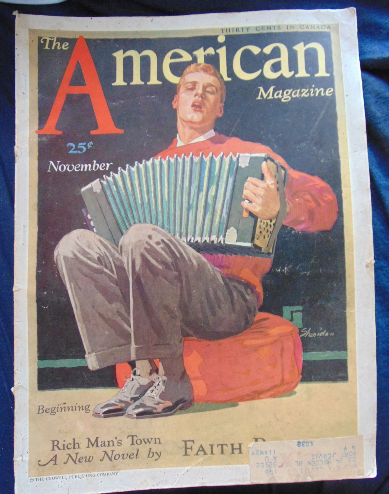 The American Magazine November 1931: The American Magazine - November 1931 The American Magazine (Volume 112, No. 5), published at the height of the Great Depression. The content is a blend of high-quality, aspirational non-fiction