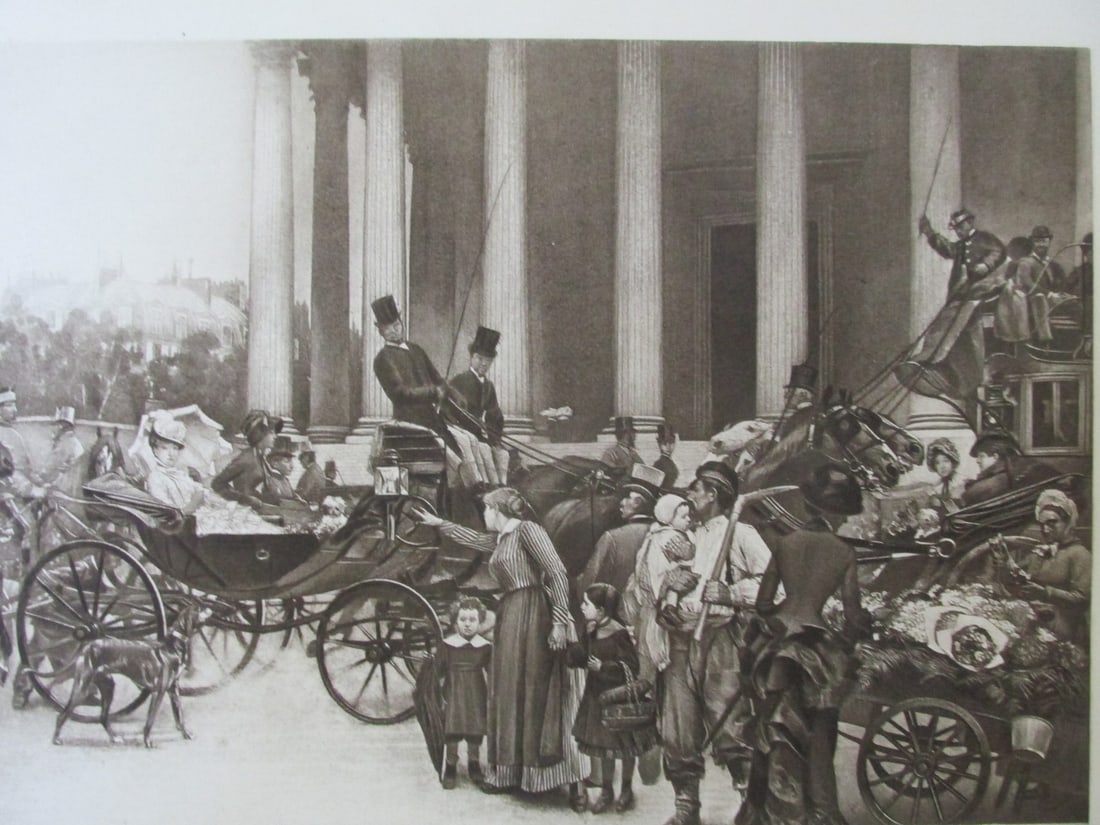 The Two Sisters - Charles Alexandre Giron: The Two Sisters Paris Exposition 1889 Artist: Charles Alexandre Giron Print Type: Photogravure with plate mark Date: 1889 Publisher: Gebbie & Husson Dimensions: 17 x 11 3/4" inc. margins Notes &