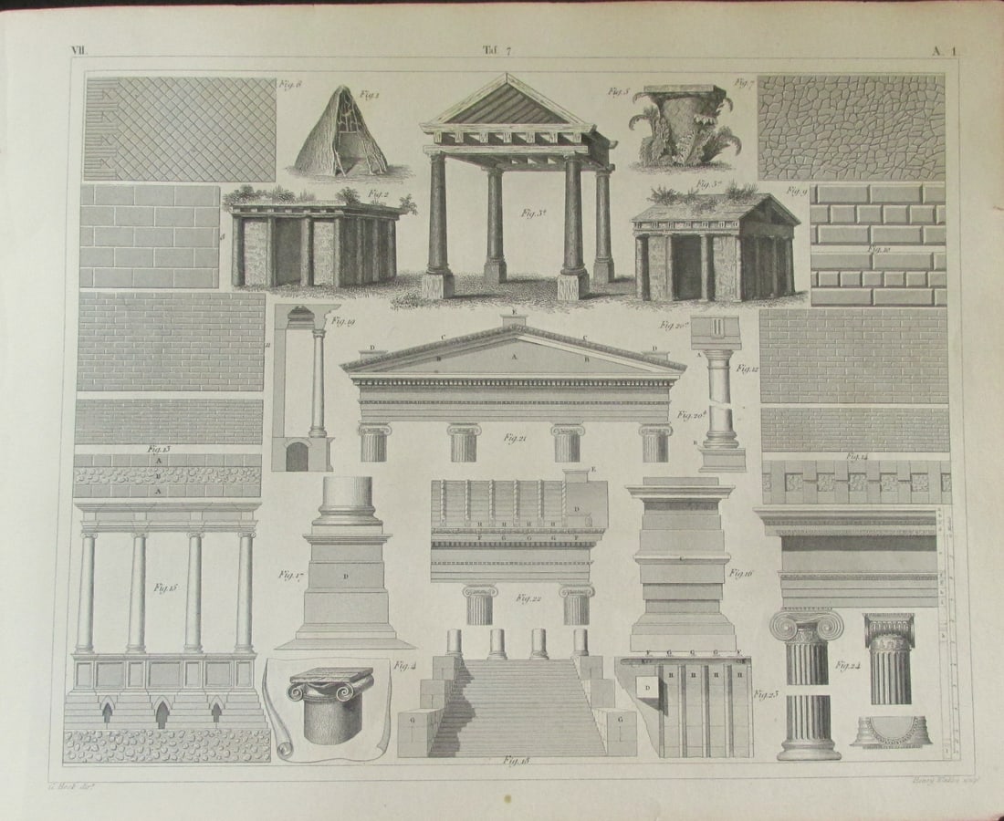 Architectural Engraving - General Considerations (1 of 4)