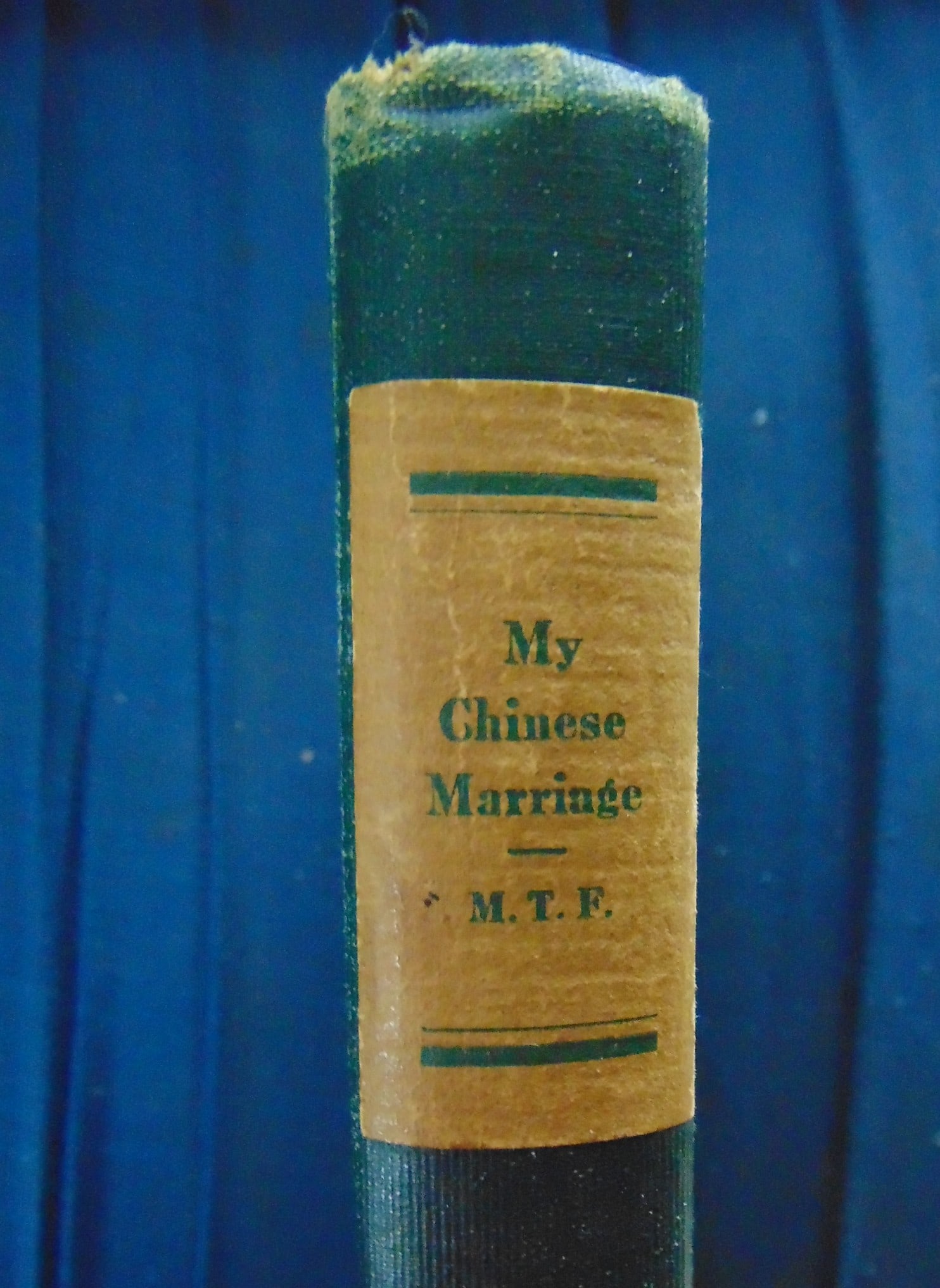 My Chinese Marriage 1st Book Katherine Anne Porter: My Chinese Marriage Porter Autobiography which was ghost-written by the award-winning short story writer and novelist Katherine Anne Porter, preceding her first book under her own name by a year.