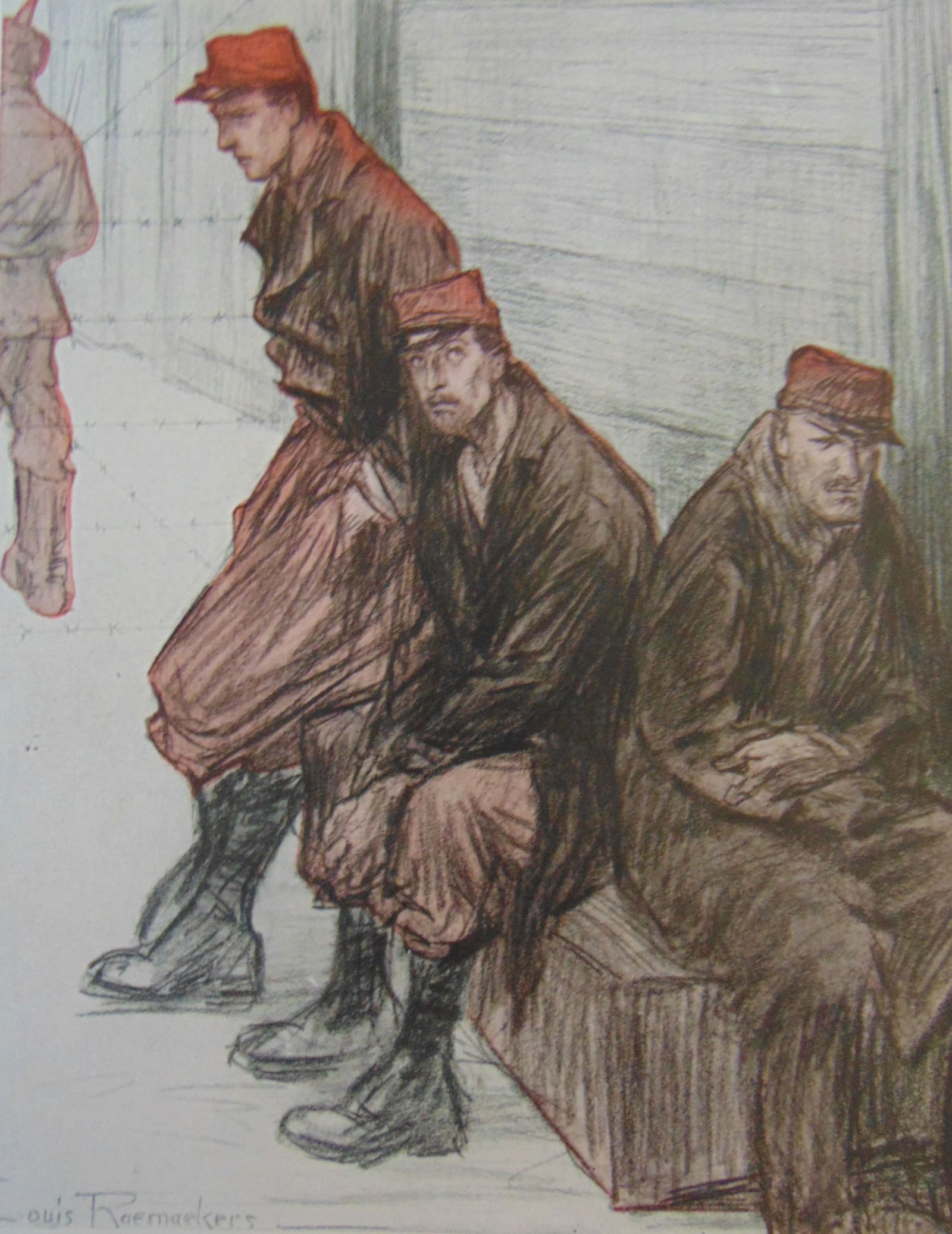 The Prisoners (World War I): The Prisoners (World War I) Louis Raemaekers was a Dutch cartoonist and illustrator best known for his powerful and influential political cartoons during World War I. Born in 1869, Raemaekers began