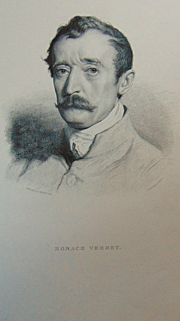 Horace Vernet: Horace Vernet Artist: Delaroche, P Print Type: Engraving Date: C1850 Publisher: Gebbie & Barrie Dimensions: 9 1/2 x 12 1/2 Notes & Literature: Condition Report: Fine Subject References: 174F - LOC