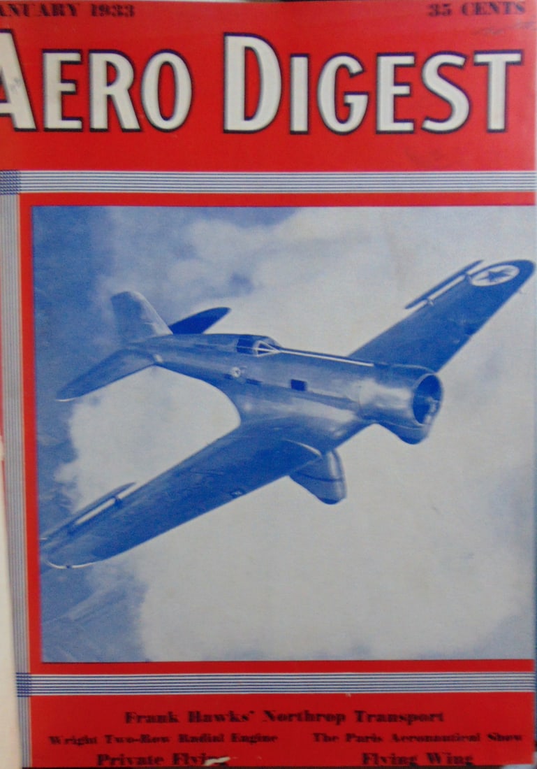 Aero Digest Volume 22 Jan to June 1933: Aero Digest Volume 22 Jan to June 1933 Rare. American aviation magazine published from 1921 to 1956. It was founded by Charles F. Taylor and was initially published by the Aeronautical Digest