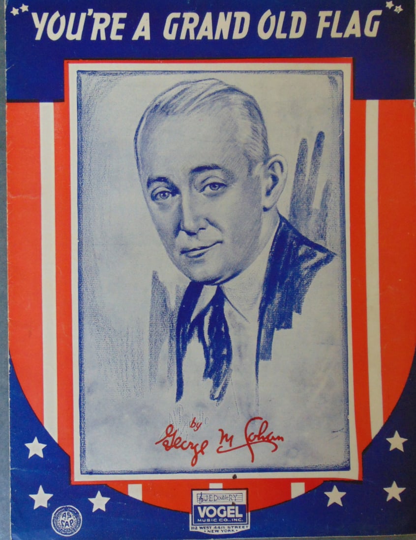 You're A Grand Old Flag - George M Cohan: You're A Grand Old Flag "You're a Grand Old Flag" is a patriotic song written by George M. Cohan. It was first performed in Cohan's stage musical George Washington, Jr., and it quickly became a