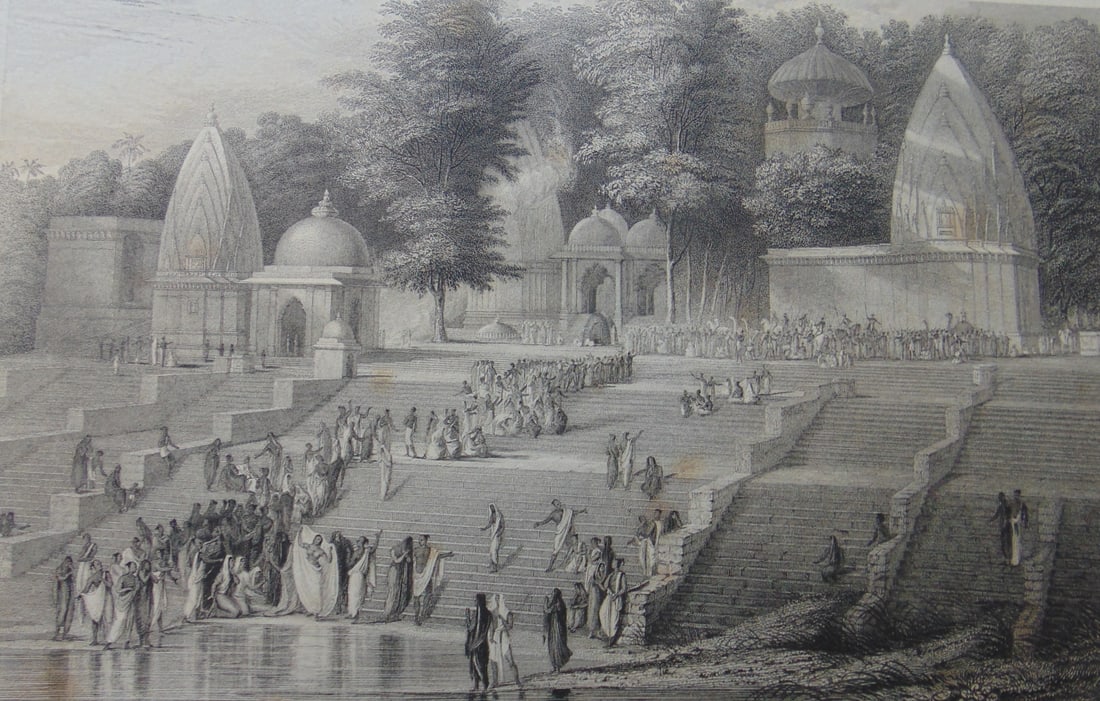 A Suttee: A Suttee Print Type: Engraving Date: 1836 Publisher: Fisher and Son Dimensions: 11 x 8" Notes & Literature: Condition Report: Fine Subject Re