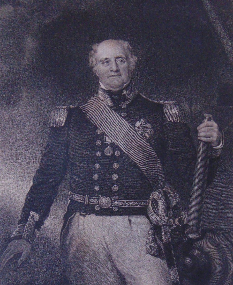 Sir Thomas Hardy, Bart: Sir Thomas Hardy, Bart Print Type: Engraving Date: 1836 Publisher: Fisher and Son Dimensions: 11 x 8" Notes & Literature: Condition Report: Fine